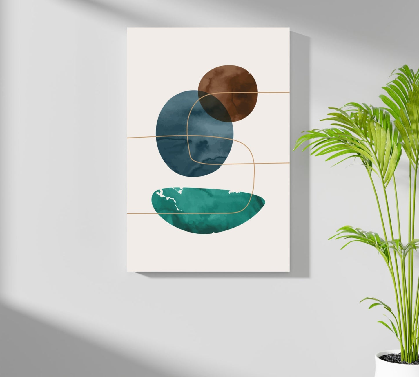 Line Art V7 Metal Wall Art