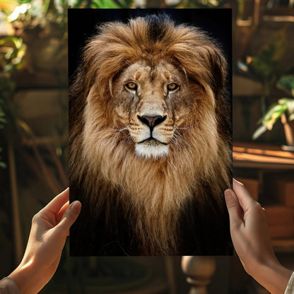 Lion Metal Wall Art