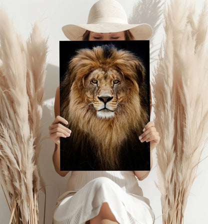 Lion Metal Wall Art