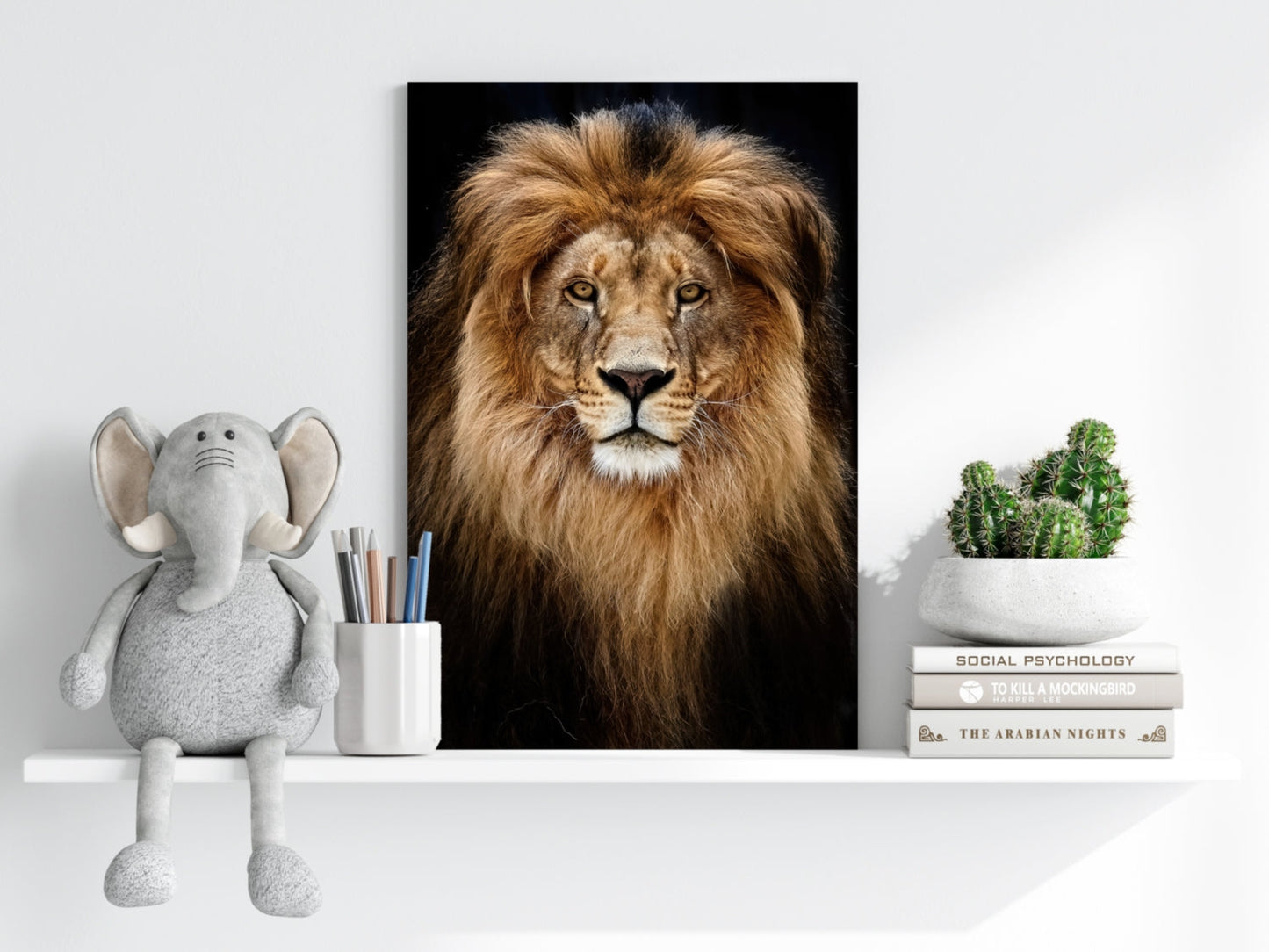 Lion Metal Wall Art