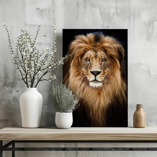 Lion Metal Wall Art