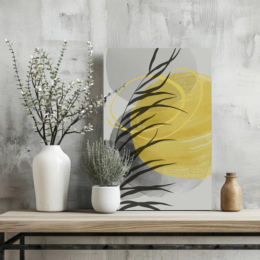 Line Art V8 Metal Wall Art