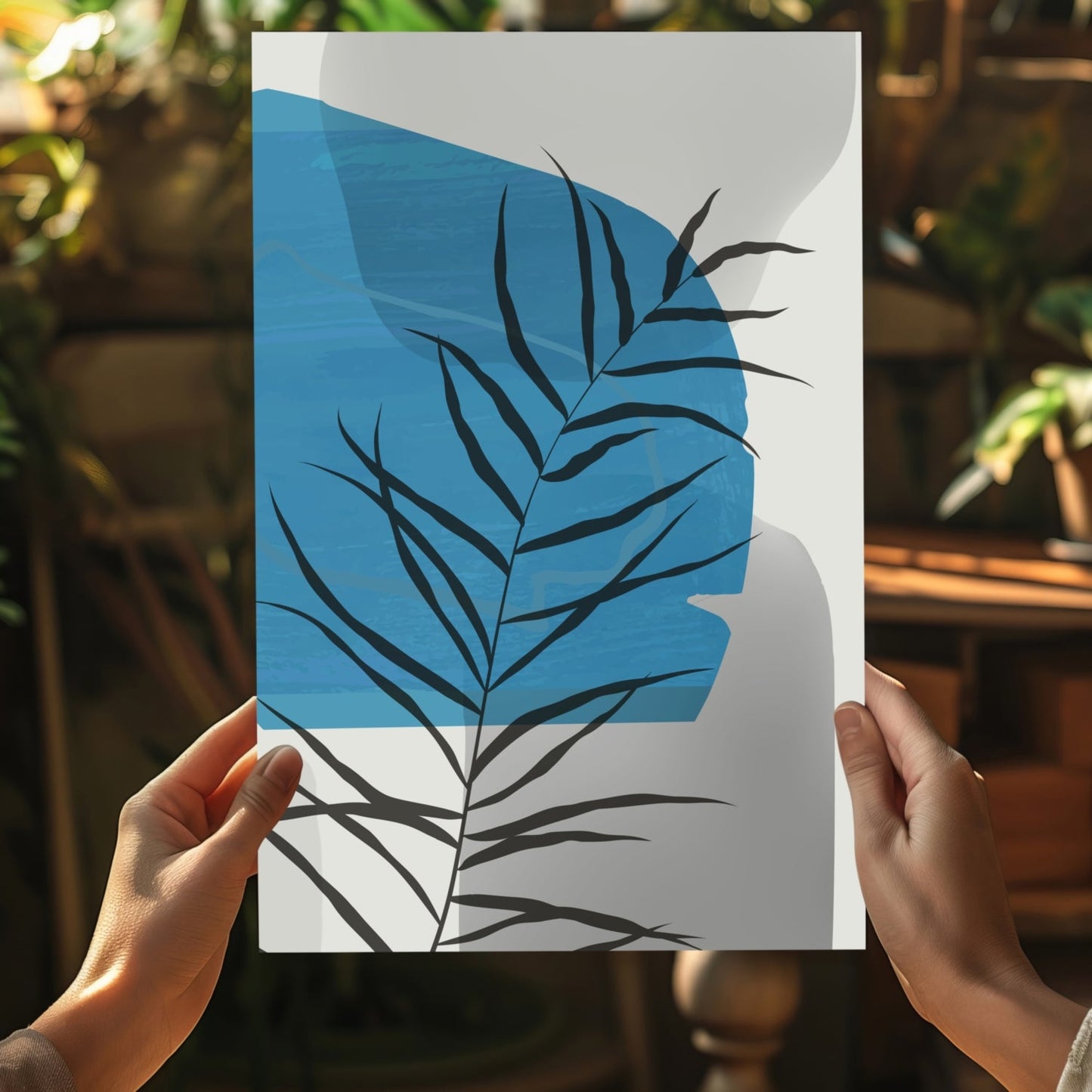 Line Art V9 Metal Wall Art