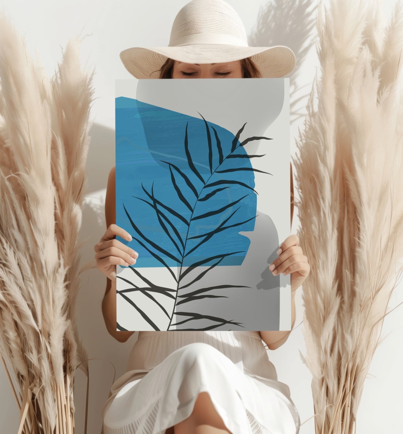 Line Art V9 Metal Wall Art