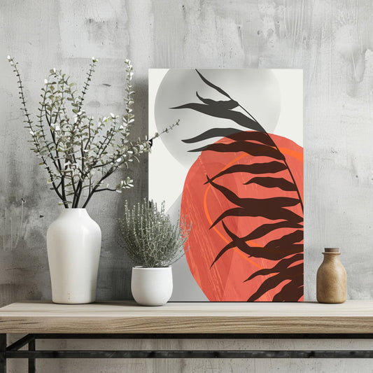 Line Art V10 Metal Wall Art