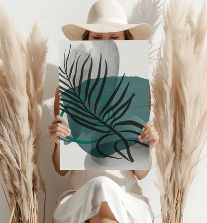 Line Art V11 Metal Wall Art