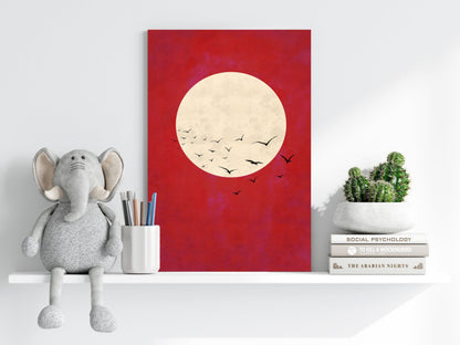 Flying To The Future Metal Wall Art