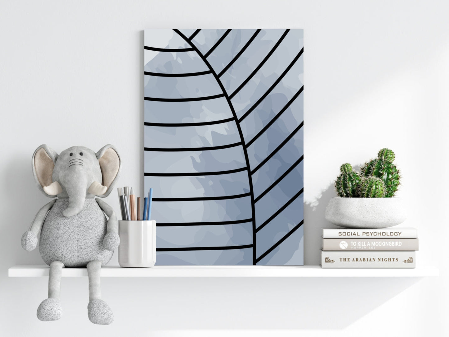 Line Art Metal Wall Art