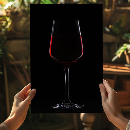 Red Wine Metal Wall Art