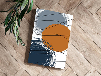 Abstract Rounds Metal Wall Art