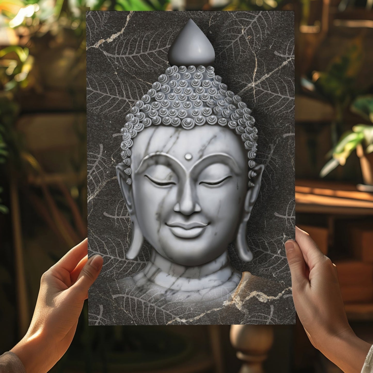 Buddha Aluminum Wall Art