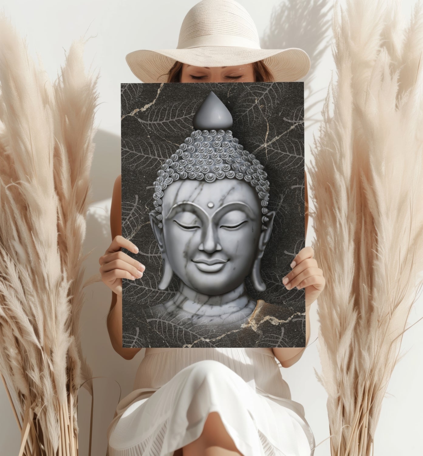 Buddha Aluminum Wall Art