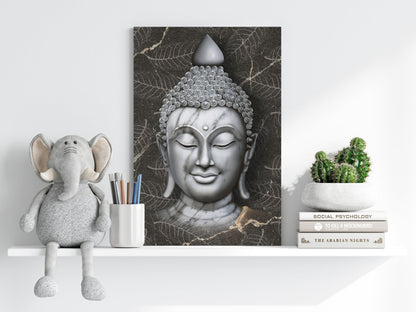 Buddha Aluminum Wall Art