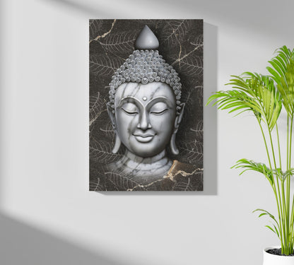 Buddha Aluminum Wall Art