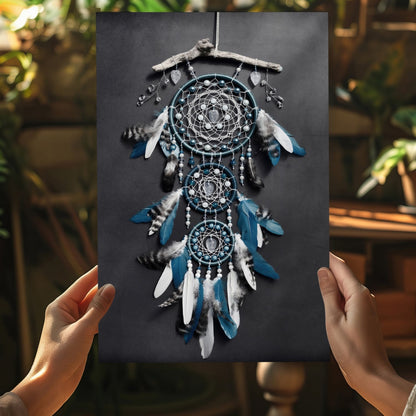 Dreamcatcher Metal Wall Art