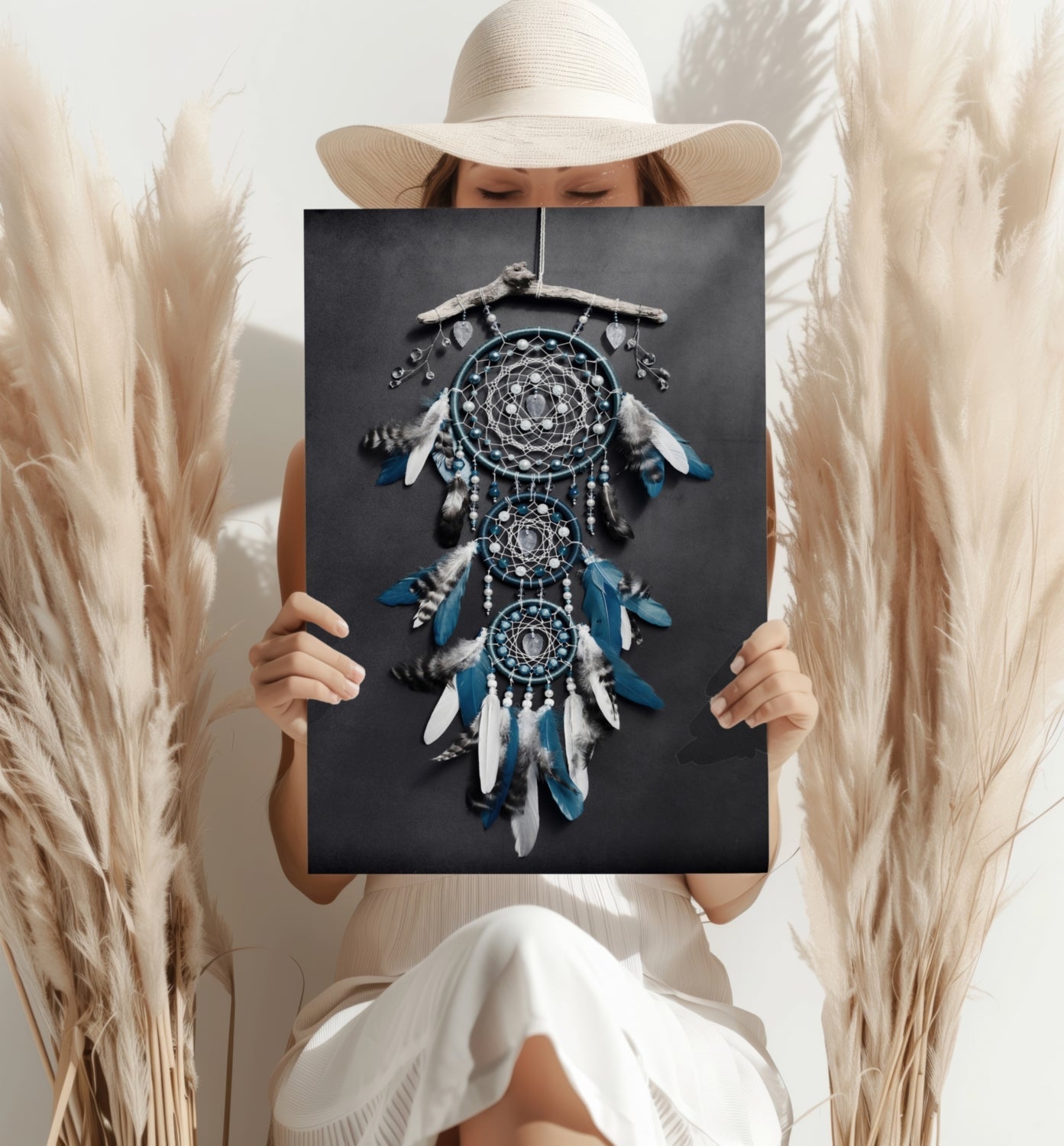Dreamcatcher Metal Wall Art