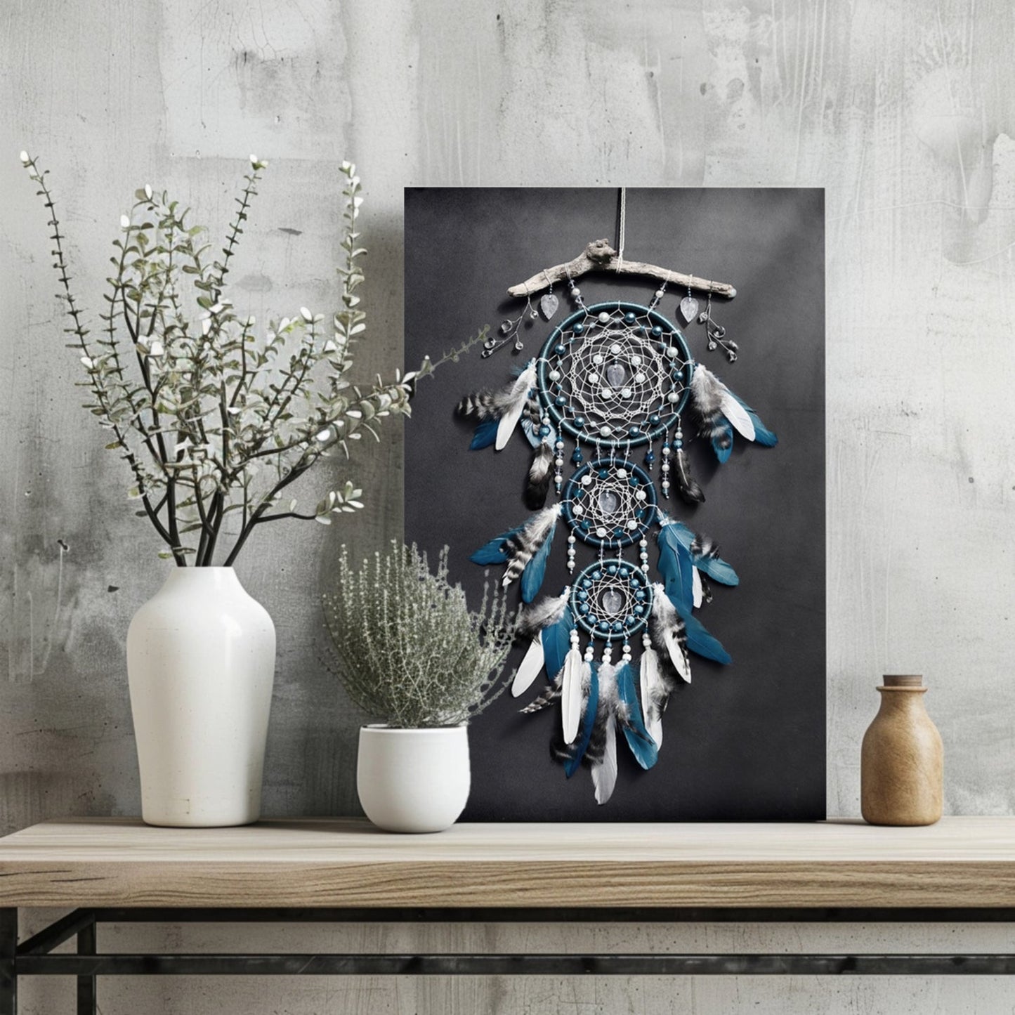 Dreamcatcher Metal Wall Art