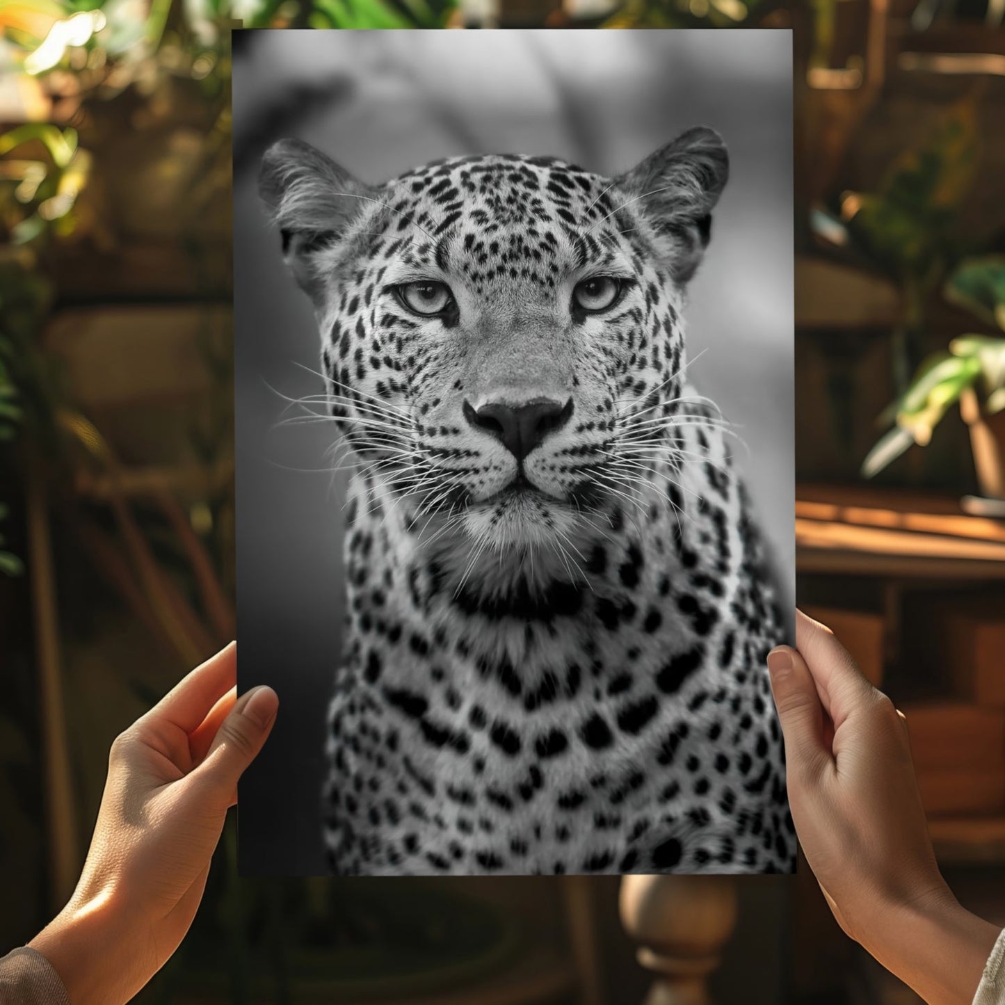 Leopard Aluminum Wall Art