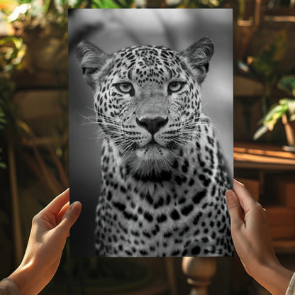 Leopard Aluminum Wall Art