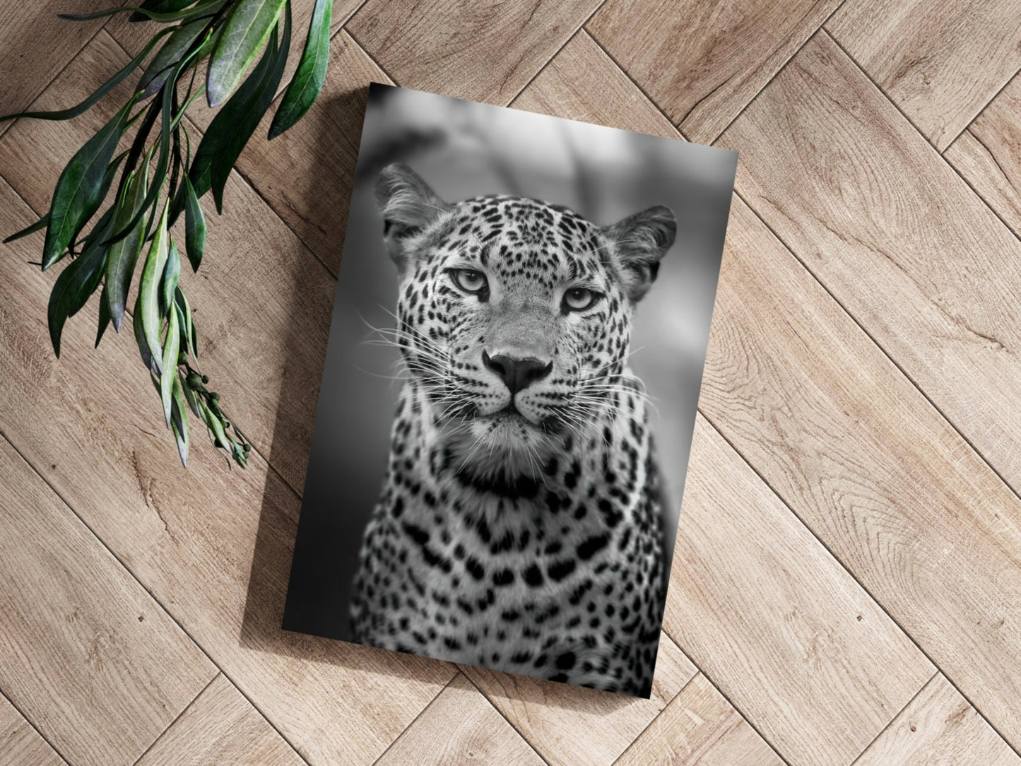 Leopard Aluminum Wall Art