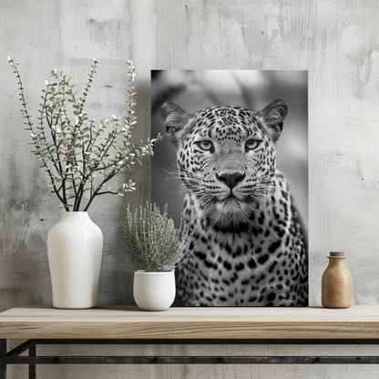 Leopard Aluminum Wall Art