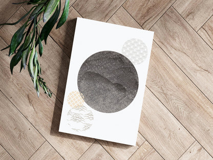 Abstract Dots V2 Metal Wall Art