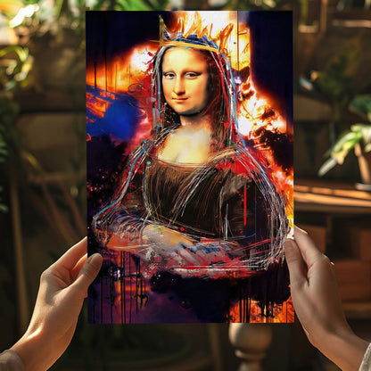 Mona Lisa Metal Wall Art