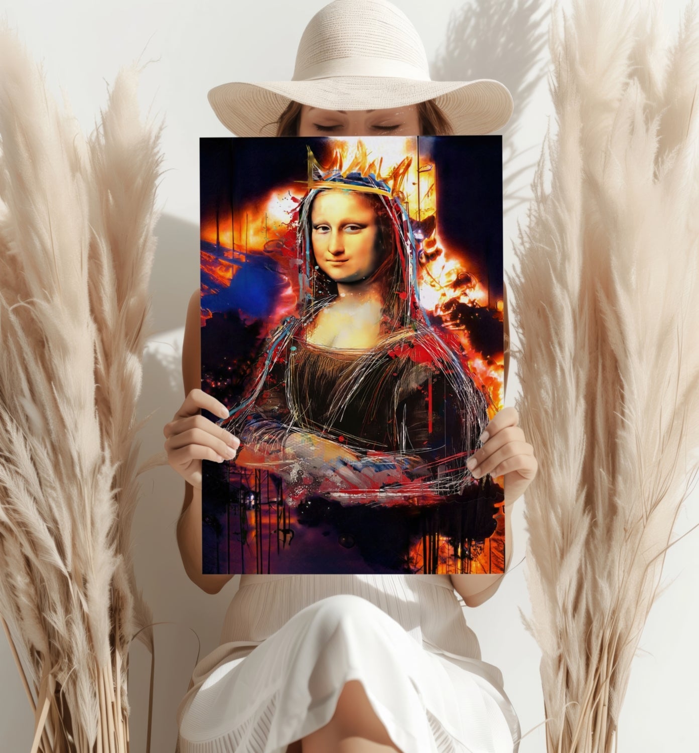Mona Lisa Metal Wall Art