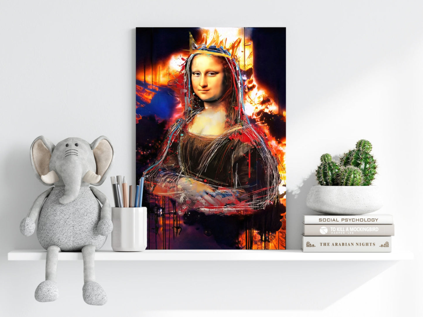 Mona Lisa Metal Wall Art