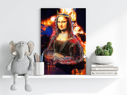 Mona Lisa Metal Wall Art