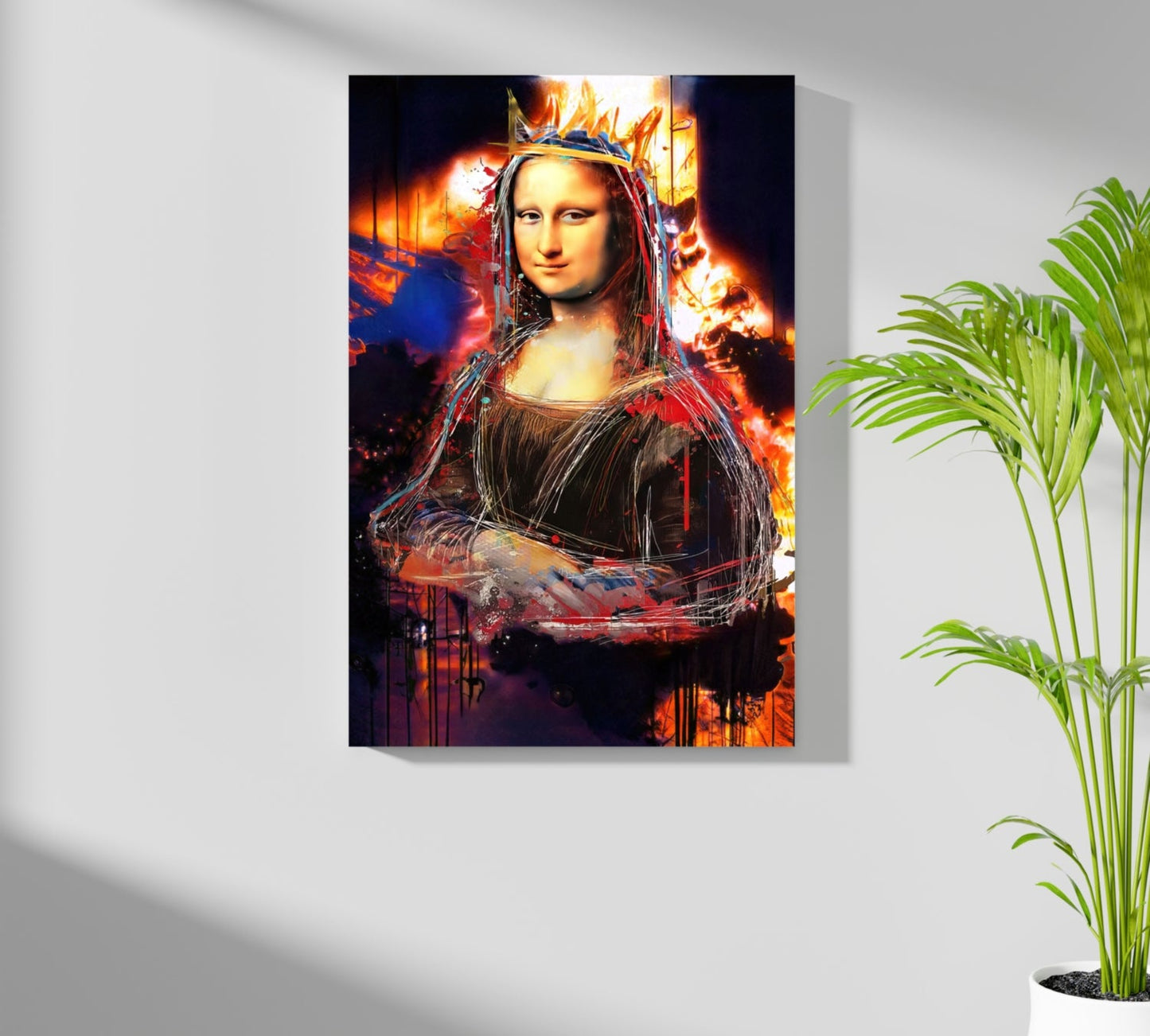 Mona Lisa Metal Wall Art