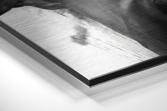 Ink Splash Suited Gunman Metal Wall Art