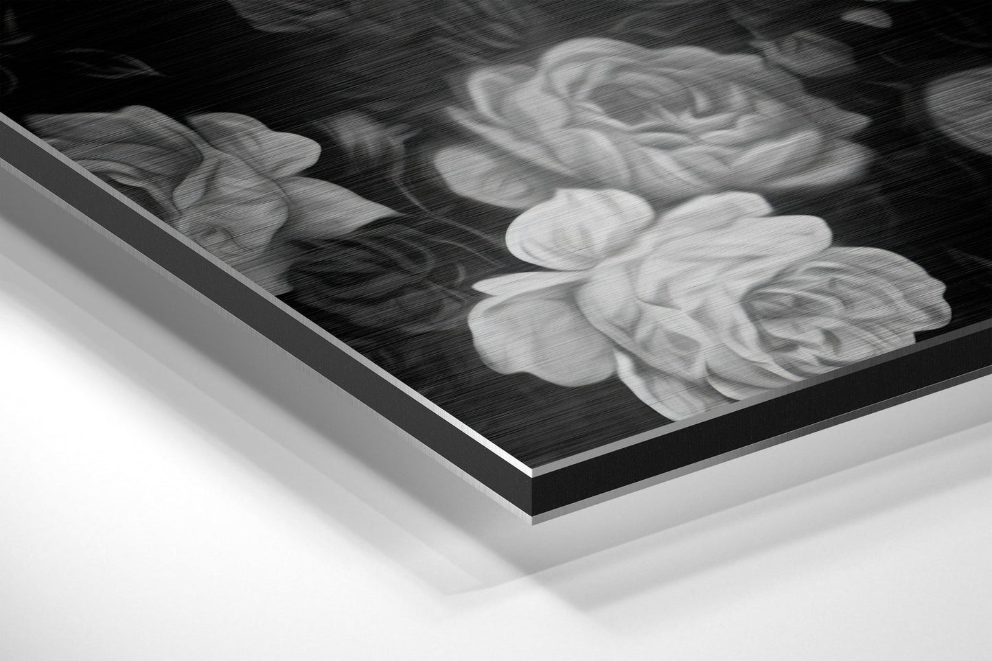 Skull and Roses Metal Wall Art