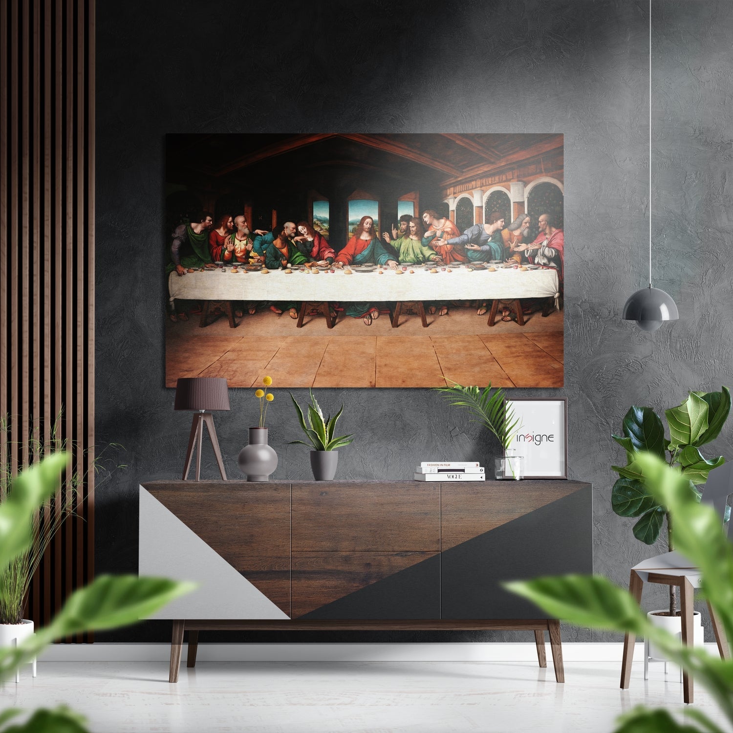 The Last Supper Metal Wall Art
