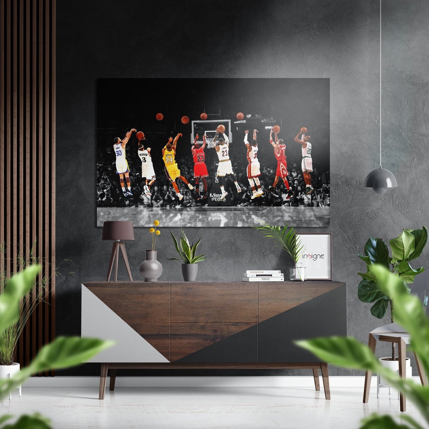 All Star metal wall art image