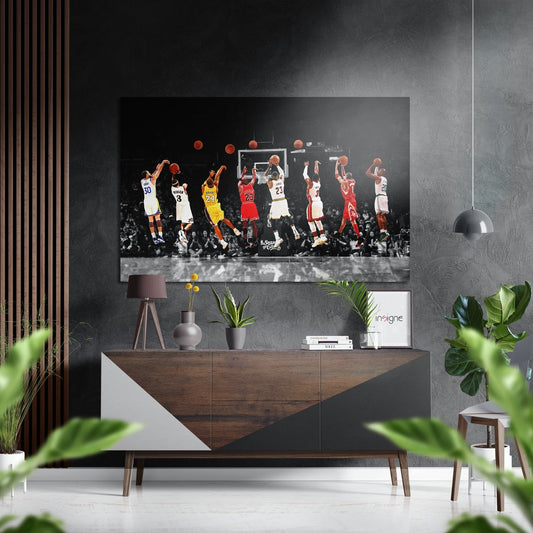 All Star metal wall art image