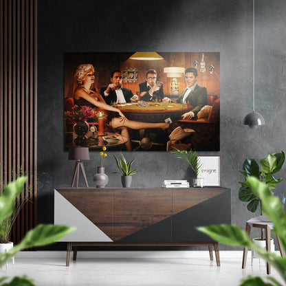 Game of Fate Metal Wall Art