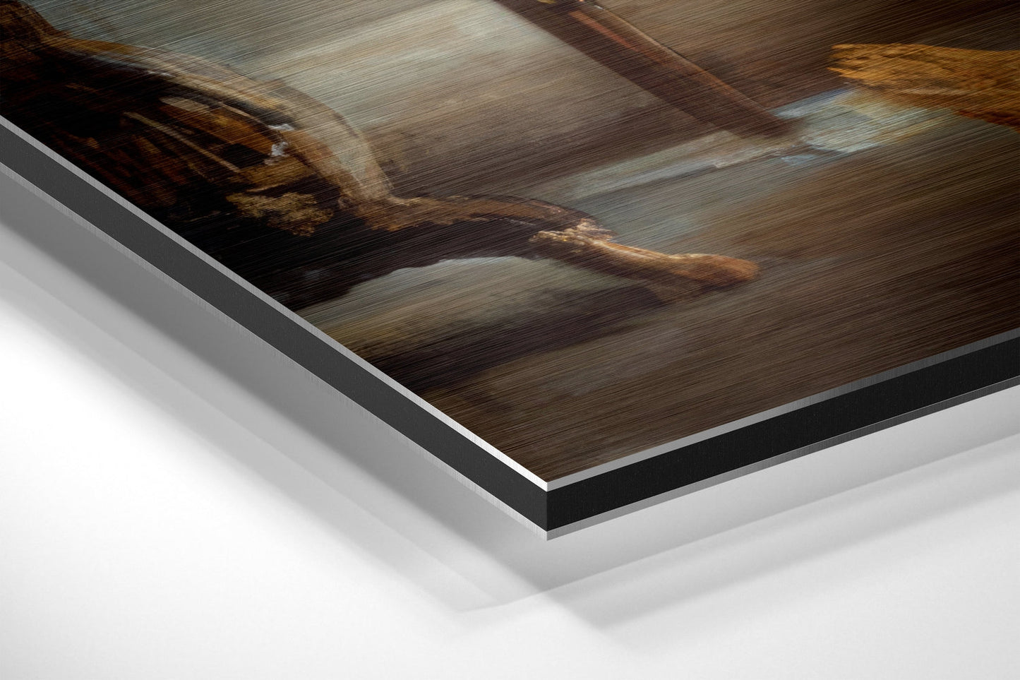 The Portrait Of Happiness Metal Wall Art