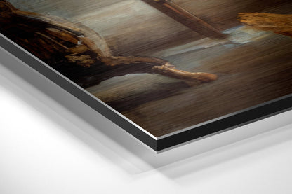 The Portrait Of Happiness Metal Wall Art