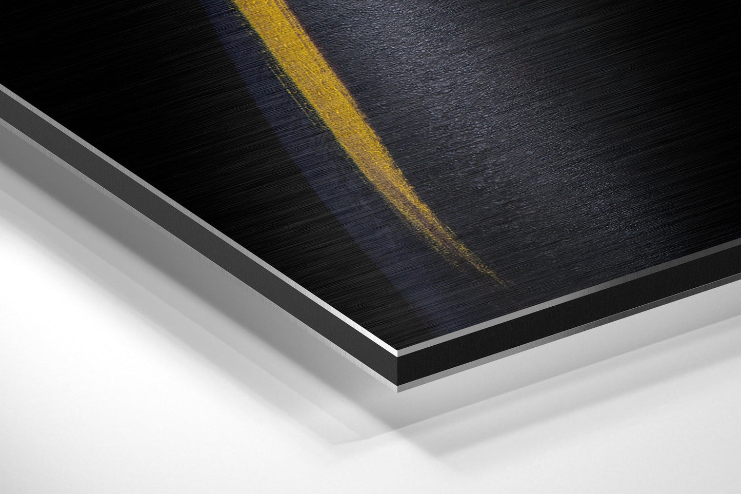 Yellow Stance Metal Wall Art
