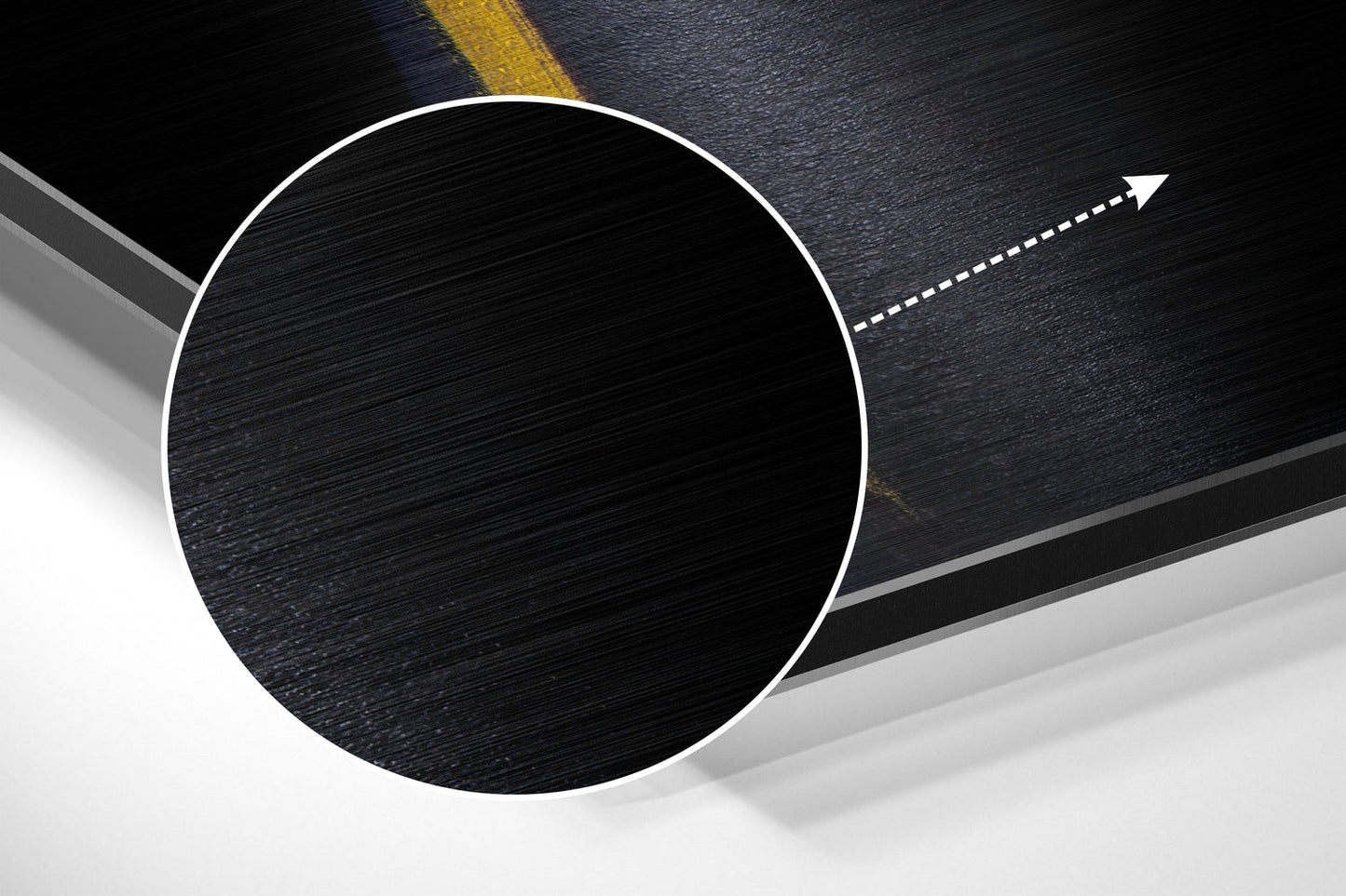 Yellow Stance Metal Wall Art