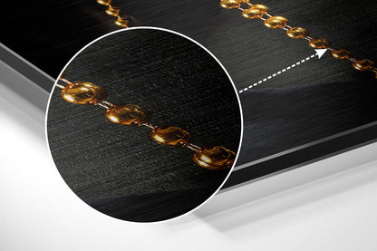Black Beauty Aluminum Wall Art