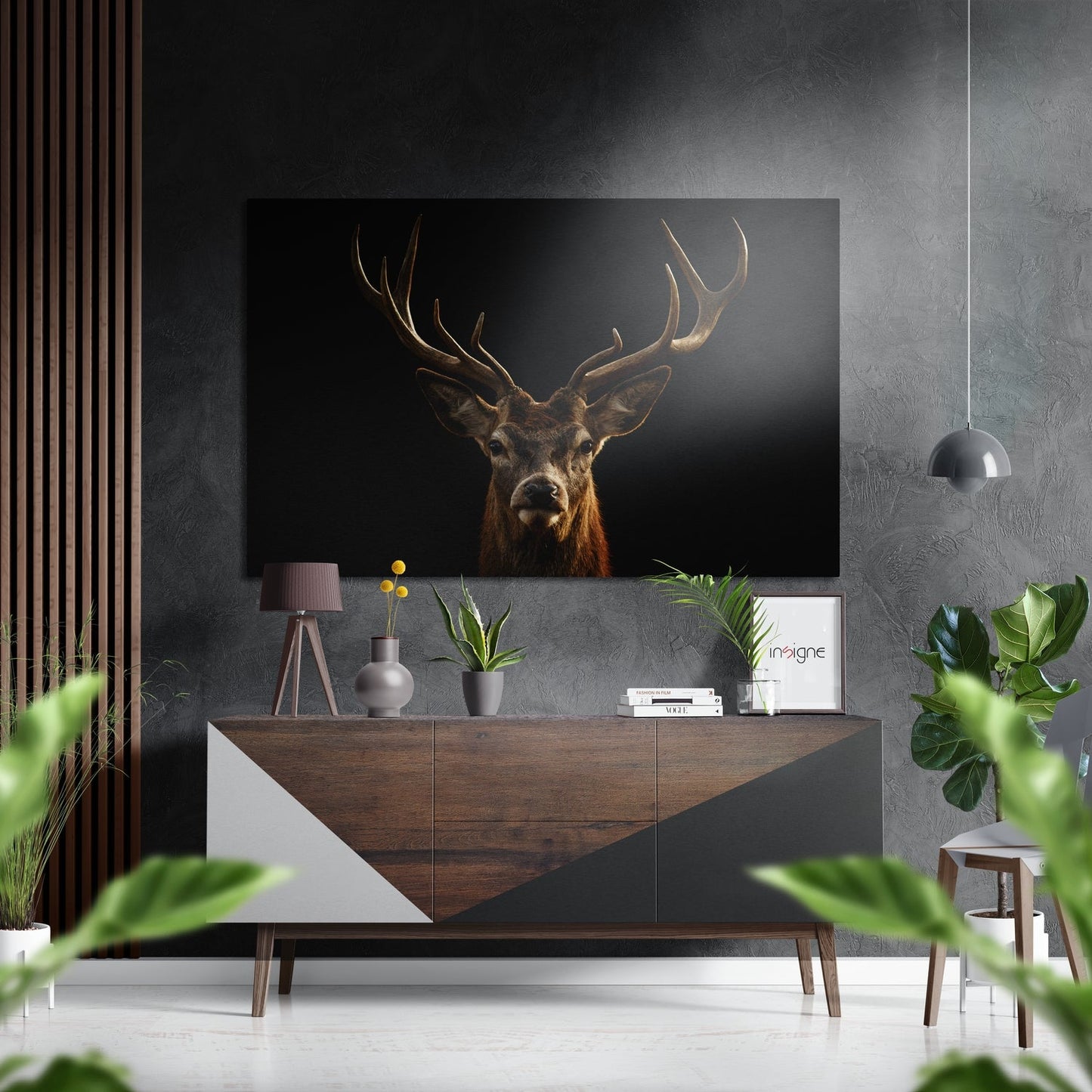 Deer Metal Wall Art
