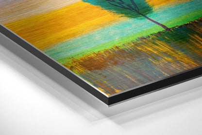 Trees of Colors Metal Wall Art