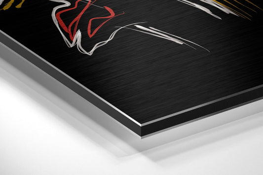 Abstract Faces Aluminum Wall Art