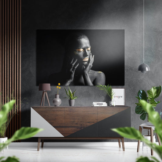 Noble Stance bold metal wall art