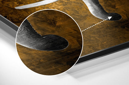 Elephant Metal Wall Art