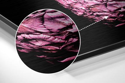 Pink Pineapple Metal Wall Art