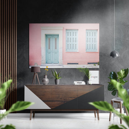 Door design metal wall art