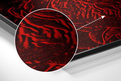 Abstract Roses Metal Wall Art